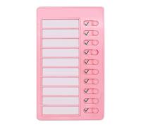 Daily Affairs Checklist Wall Mount Memo Boards Portable Adjustable Checklist Board for Home Elder Care Memo Checklist Board