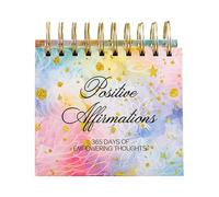 Daily Affirmation Calendar, Motivational Desk Calendar | Daily Quote Calendar for Office - 365 Day Perpetual Desk Calendar, Motivational Standing Calendar,