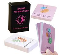 Daily Affirmation Cards - Self Love Daily Positive Mindfulness Cards - Double-Sided Self Care Products for Mental Wellness Journaling Goal Meditation Yoga Teens Students