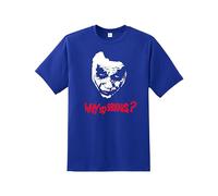 Daily Apparel Why So Serious Joker Men's T-Shirt, Quality Printed Humorous Joker Tee, Short Sleeve top for Men/Women/Kids Royal