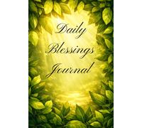 Daily Blessings Journal: A Minimalist Notebook to Count Your Blessings and Track Spiritual Notes - 110 Lined Pages (6x9, Matte Cover)