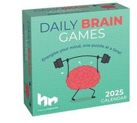 Daily Brain Games 2025 Day-to-Day Calendar: Energize your mind, one puzzle at a time!