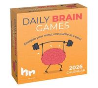 Daily Brain Games 2026 Day-to-Day Calendar – Energize your mind a puzzle at a time – Boxed Calendar