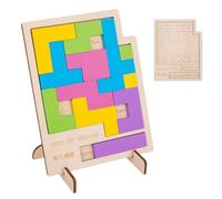 Daily Calendar: Logical Thinking Task Organizer, Funny Interactive Wooden Educational Toy | Entertainment & Learning Tool, for ADU