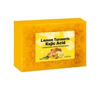 Daily Care Cleansing Soap with Lemon Turmeric, Yellow Speckled Face & Bath Wash, Single Soap, 100 G Home Packs Daily Cleansing Face Wash Bath Yellow Speckled Lemon Turmeric Single Carton Pack Shower
