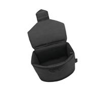 Daily Carry Camera Storage Pouch for X-T30 XA5 ZV1F R50 Mirrorless Camera Bag, Hook-and-Loop Flap, Black Nylon-Look Organizer Utility Case Mirrorless Insert Pouch Padded Gear Organizer Black Nylon