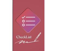 Daily Checklist - Perfect For Everyday Tasks: A Simple System to Stay Focused, Organized, and Get Things Done (Checklist for Getting Things Done!)