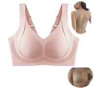 Daily Comfort Wireless Shaper Bra,Posture Correction Bras for Women,Seamless push-up support bra (D,L)
