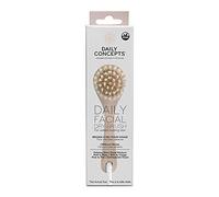 Daily Concepts Daily Facial Dry Brush Helps Drain Lymphatic Nodes Increase Circulation and Reduce Puffiness, Removes Dead Skin Cells for Healthy Looking Skin 39g