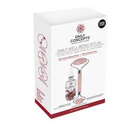 Daily Concepts Daily Giftset Quartz Facial Roller, Face Massager, Jade Stone Facial Roller for Eye Puffiness Treatment, Skin Tightening, Rejuvenate Face & Neck, with Rose Oil 227g