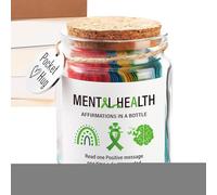 Daily Confirmation Potato Card Jar - Positive Messages Mini Card, Positivity Mindfulness Emotion Cards - Motivational Facilitate