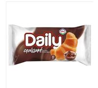 Daily Croissant with Cocoa Cream Filling 20x 50g. Chocolate Croissant.