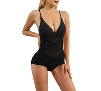 Daily Deals Women's Shapewear Womens Tummy Control Suck in Pants Compression Garment Belts to Reduce Fat Female Waist Women High Shaper Shorts Flat Knickers Flattening Underwear with Thigh Black