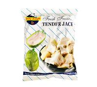 Daily Delight Tender Jackfruit 400g Young Raw Kathal Pieces, Ready to Cook Tropical Vegetable No Artificial Preservatives Product from India Pack of 1