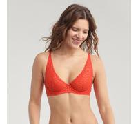Daily Dentelle Full Cup Bra red orange