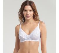 DIM Women's Daily Lace Bra | Underwired | Openwork Floral Lace | Support and Comfort