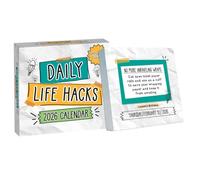 Daily Desk Calendar, Management Planner with Year-Round Display Design, S