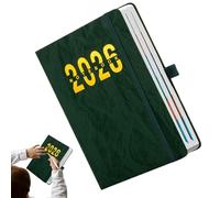 Daily Diary 2026 - A5 Paper with Tabs | Monthly Planner 2026 Book Calendar, for Home, School, College, Office, Appointments, Planning Women, Men, Student