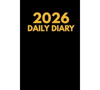 Daily Diary: One Page Per Day, 365 Days Fully Lined with months tab
