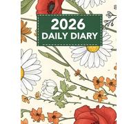 Daily Diary One Page Per Day: Daily Journal Fully Lined With Dated From January to December 365 Days.