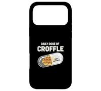 Daily Dose Of Croffle Funny Breakfast Bruch Food Case for iPhone 17 Pro Max