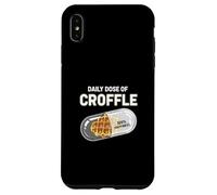 Daily Dose Of Croffle Funny Breakfast Bruch Food Case for iPhone XS Max