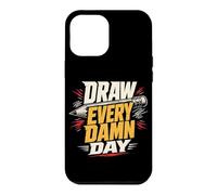 Daily Drawing Draw Every Day Sketchbook Practice Case for iPhone 12 Pro Max