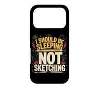 Daily Drawing Draw Every Day Sketchbook Practice Case for iPhone 17 Pro