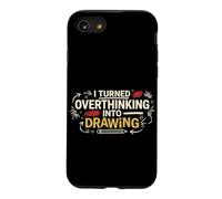 Daily Drawing Draw Every Day Sketchbook Practice Case for iPhone SE (2020) / 7/8