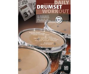 Daily Drumset Workout Drum set Book & MP3 CD By Claus Hessler