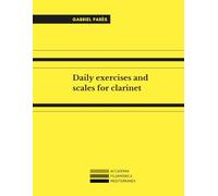 Daily exercises and scales for clarinet