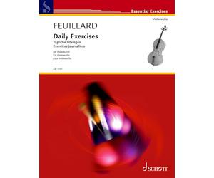 Daily Exercises - (Essential Exercises series) - cello - intermediate to advanced - (sheet music) - (ED 1117)