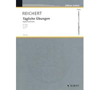 Daily Exercises op. 5 flute Mathieu André Reichert Schott Music