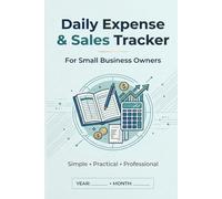 Daily Expense & Sales Tracker for Small Business (India): Simple Ledger Book for Shop Owners, Distributors & Traders