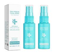 Daily Face Spray, Mild Moisturising, Hydrating Face and Skin Mist, Dry Scalp, Soothes, Cleanses and Renews The Skin, Alcohol-Free, No Oil, for Use on Acne Prone Skin (2PCS)