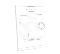 Daily Fitness Meal Planner With 60 Sheets Fitness Meal Tracking Notepads Workout Tracking Journal Notebook Portable Reading Review Notepads