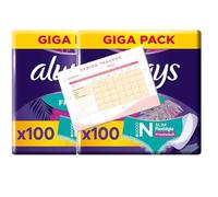 Daily | Fresh Slim Flexistyle Pantyliners | 200 Period Pads | Fresh Scented Gigapack | Ultra Thin | Always Bundle | Sanitary Towels | Suitable for All Panty Shapes | Women |