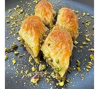 Daily Fresh Special Baklava with Pistachios, Antep Style, Turkish Traditional Taste | Handcrafted | Hand & Home Made | Natural | Glucose Free | (1KG-1000 gr) By AHG LONDON