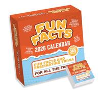 Daily Fun Facts Desk Calendar 2026 - Trivia Peel-Off Calendar