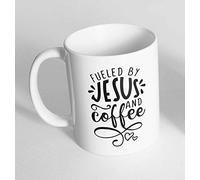 Daily Gifts Fueled by Jesus Printed Novelty Mug Gift Coffee Tea 391 (Mug Only)