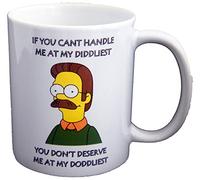 Daily Gifts Ned Flanders Can't Handle Me Printed Mug Mugs-Gift, Birthday Present
