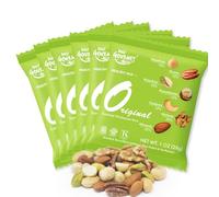 Daily Gourmet Nuts - Unsalted Mixed Nuts Snack Packs/Individually Wrapped Snacks/Nut Snacks/No Peanuts/Healthy Trail Mix Individual Packs/Deluxe Assorted Snacks