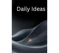 Daily Ideas: Plain notebook, motivational journal