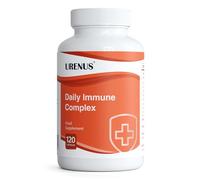 Daily Immune Complex 120 Capsules - Vitamin C 750mg, D3 2000 IU (50mcg), Zinc, Selenium, NAC 400mg, Elderberry - 30 Day Supply - Immune Support Supplement UK