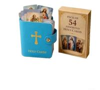 Daily Inspiration 54 Assorted Holy Prayer Cards Pocket