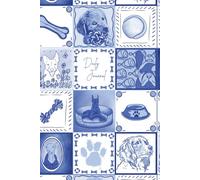 Daily Journal: Dog Themed Schedule Planner - Undated Hourly Work & Life Planner with Time Slots - for Daily Time Management & Productivity, 6" x 9", 183 spacious undated days