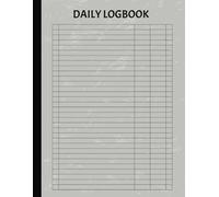 Daily Logbook: A4 8.5x11" daily logbook for recording key information as desired by the user