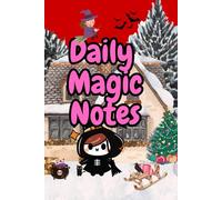 Daily Magic Notes: Cute Witch-Themed Lined Journal/Trim Size: 6” x 9”/Page Count: 150 pages