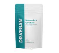Daily Magnesium Glycinate 1500mg | Provides 300mg of Pure Elemental Magnesium | Fatigue, Mood and Muscle Recovery | 60 Vegan Capsules | Two-A-Day