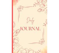 Daily Magnolia Journal;6x9 inches | 120 Pages | Lined Notebook: Beautiful Floral Magnolia Notebook for Daily Writing